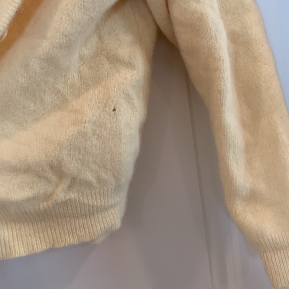 Angora and lambswool sweater set 🌻 adorable, fits S-M - Picture 5 of 5